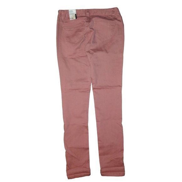 American Rag Women's Super‎ Skinny Low- Rise Pink Denim Jeans ( 3 ) Regular - Picture 4 of 10